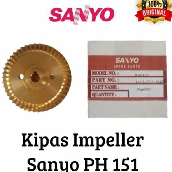 NEW Impeller sanyo PH 151 A,  sparepart pompa air sanyo, PH151 PH-151 ORI