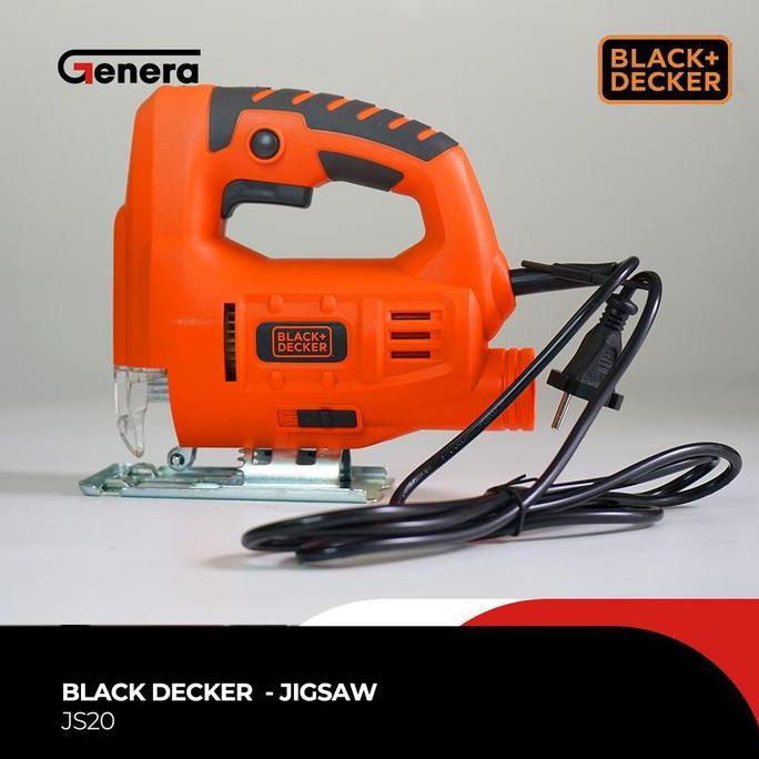 NEW Mesin Gergaji Jigsaw Black Decker JS20 Variable Speed 400W