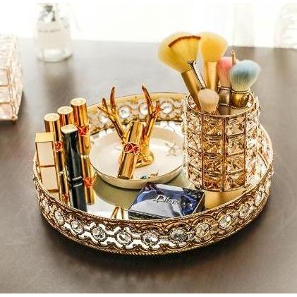 Instancodbisa- Nampan Penyimpanan Kosmetik Minimalis Minimalis Nampan-Penyimpanan Kosmetik Kue Perni