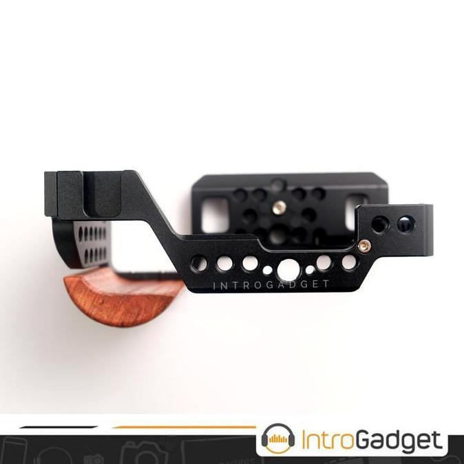 Instancodbisa- Cage Rig Sony A6000 A6300 A6400 A6500 Wooden Smallrig Uurig Andoer