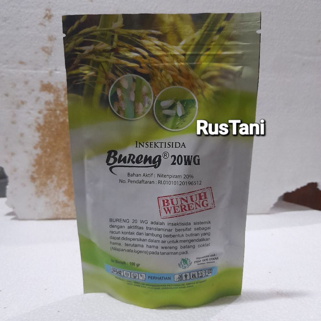 Insektisida Bureng 20WG 100Gr Bahan aktif : Nitenpiram 20%