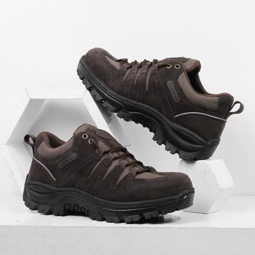 CUCI GUDANG NS21 Sepatu Hiking Safety Ujung Besi Sepatu Outdoor