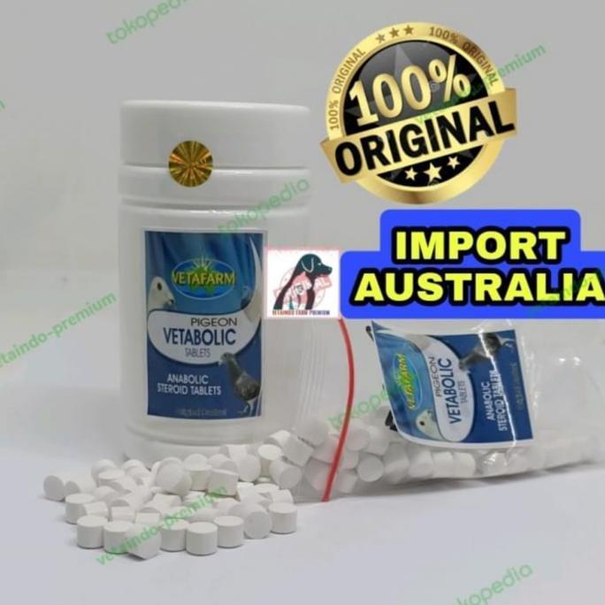 REBAPIN - VETABOLIC VETAFARM ASLI VITAMIN SUPLEMEN OBAT DOPING BURUNG MERPATI