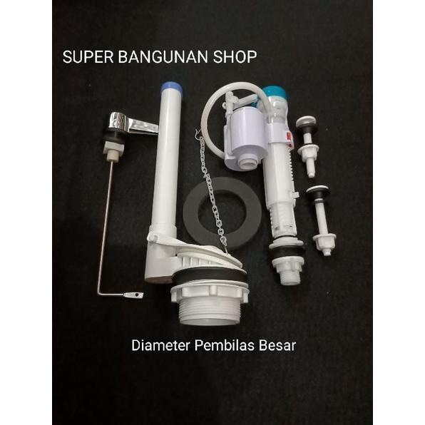 Pelampung Dalaman Closet Duduk Model Toto Engkol Samping / Spare Part Kloset/ Alat Dalaman Closet