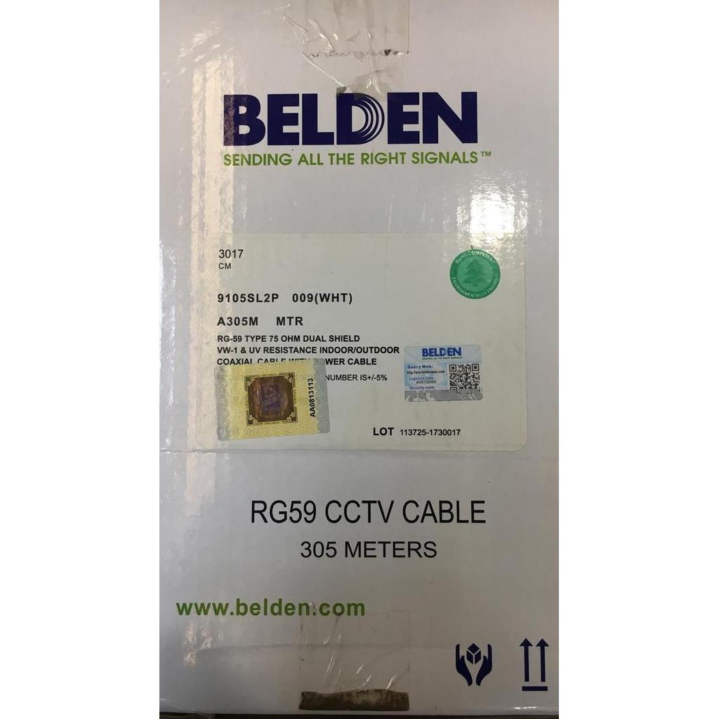 Instancodbisa- Kabel Cctv Rg59 Belden 50Meter / Belden Cctv / Rg 59