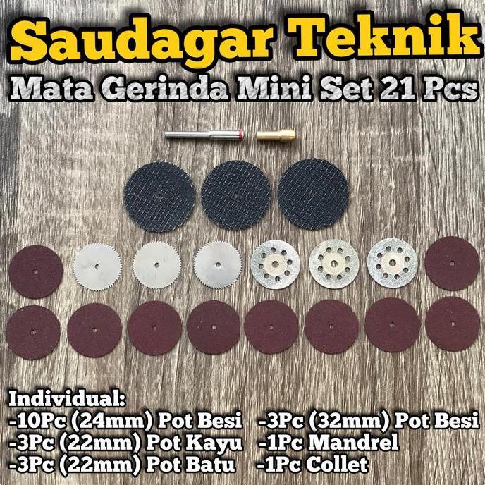 Supertool- Mata Gerinda Mini Set Mata Diamond Mini Grinder Set