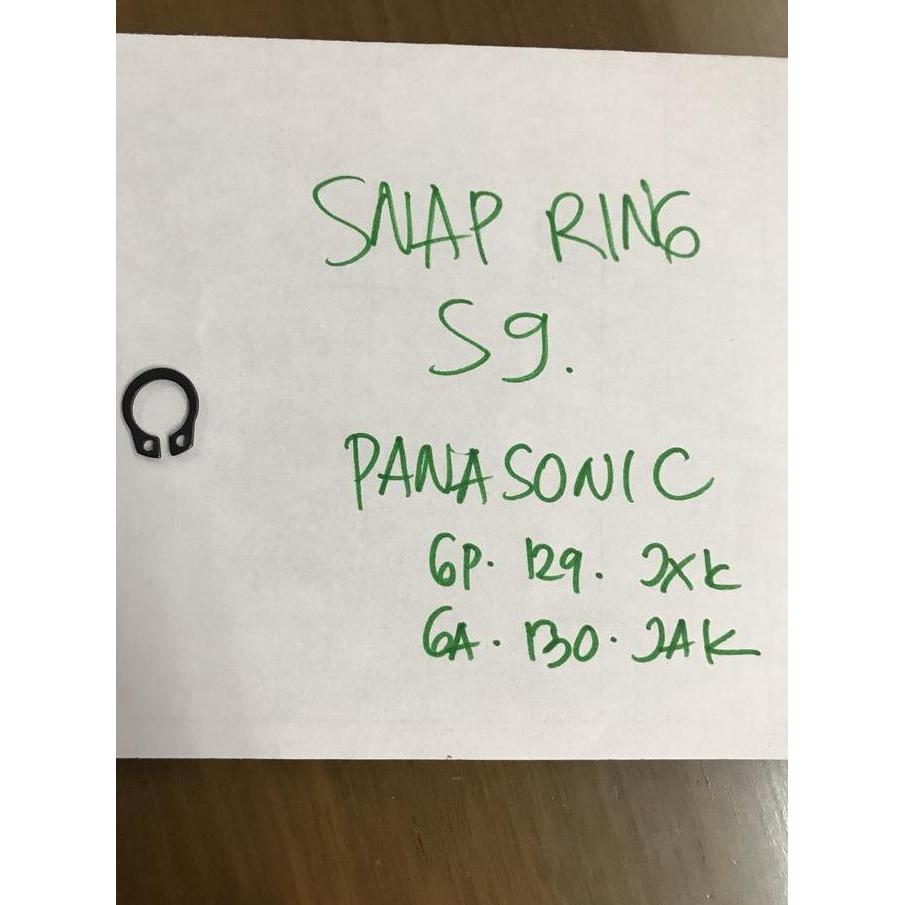 ] SNAP RING S 9 spare part pompa air panasonic gp 129 jxk ga 130 jak