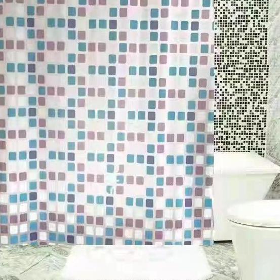 Balala- Tirai Kamar Mandi 183Cm X 200Cm Shower Curtain Gorden Kamar Mandi Plastik