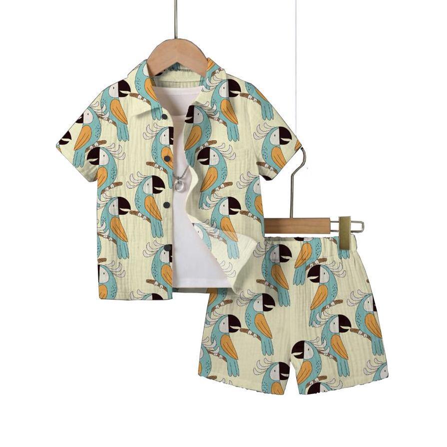 Boykid- Set Rayon Anak Laki Laki Perempuan/Pajamas Anak Bahan Rayon Premiun 1-9 Tahun Katun Tidur