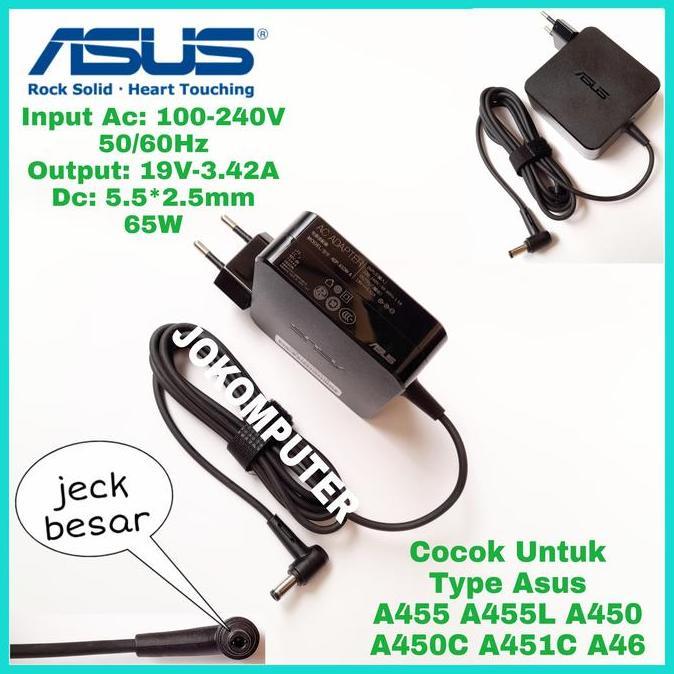 Adaptor Charger Asus A46 A46CA A450C A450 A460C