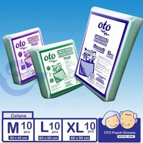 Gohead- Underpad Oto 45X60 60X60 60X90 M, L Dan Xl/ Perlak Sekali Pakai