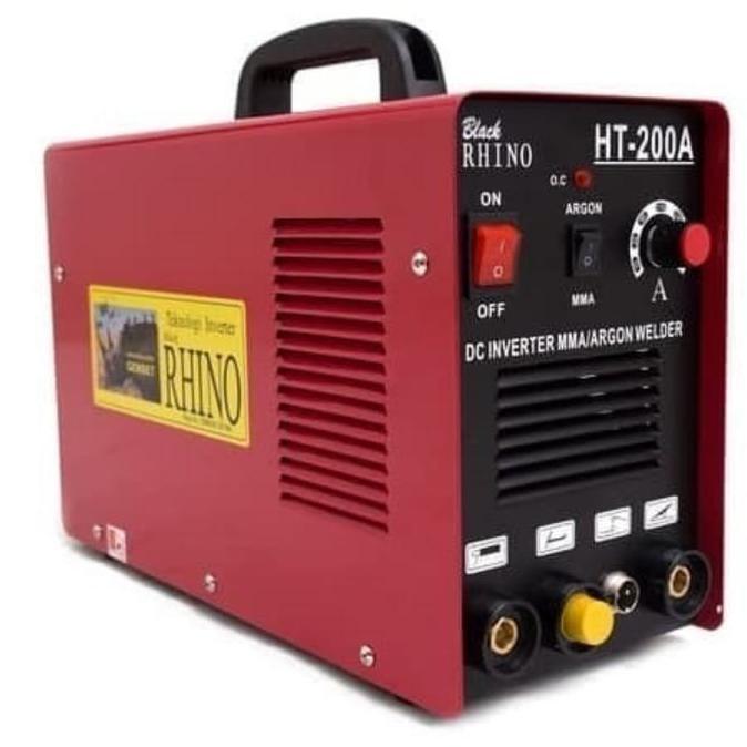 Cncoff- Mesin Las Argon Rhino Ht 200/Travo Las Tig 200A Rhino Merah