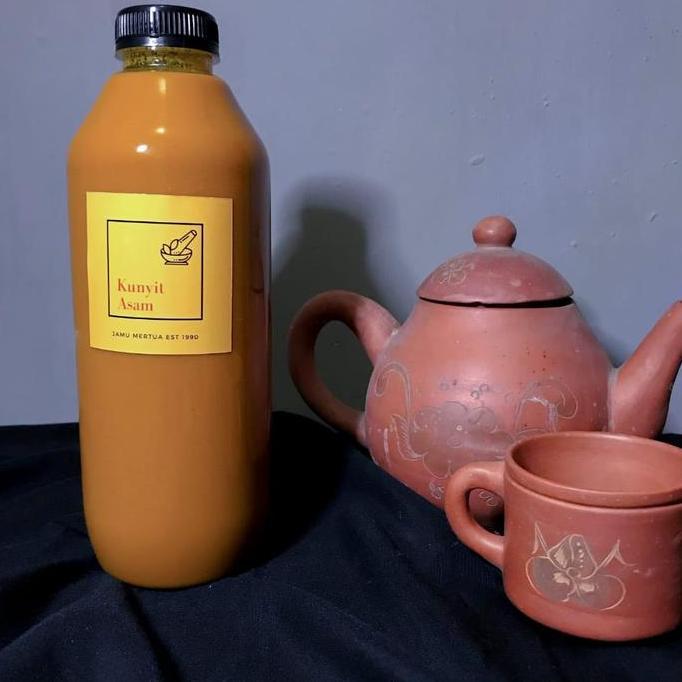 jamu kunyit asam 1liter/jamu mertua