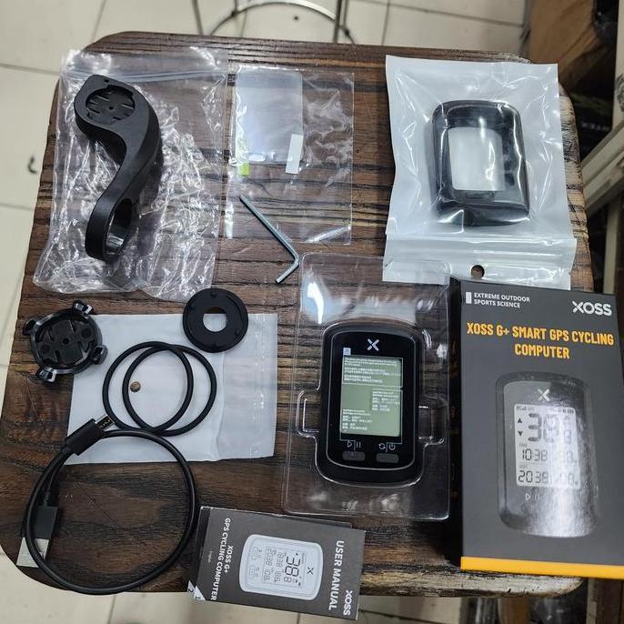 XOSS G+ Smart GPS Cycling Computer Speedometer Sepeda Xoss G+ GPS C-Comp Digital Wireless Bluetooth 