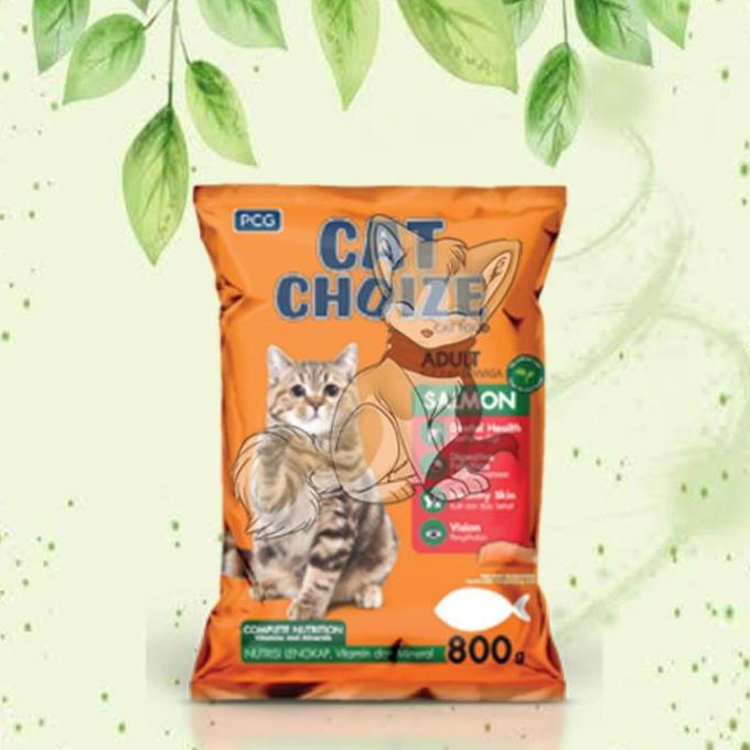 CAT CHOIZE ADULT SALMON 8KG makanan kucing kering 8 KG (EXPEDISI )
