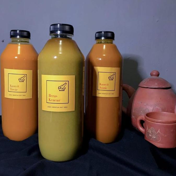 jamu kunyit asam sirih 1Liter/ jamu bude sulis