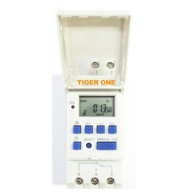 Instancodbisa- Mcb Timer Digital, Timer Switch Thc15A, Panel Lampu Listrik Otomatis