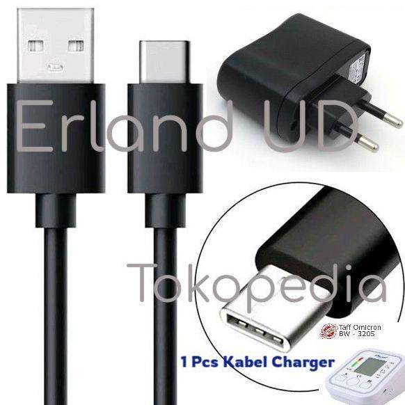 Charger Adaptor Taffware Omicron BW-3205 B869 Tensimeter Digital Tensi 5V Adapter Type C Taff Micro 