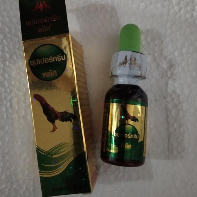 SUPER GREEN PLUS obat import ayam ngorok,crd,snot, kolera, mejen