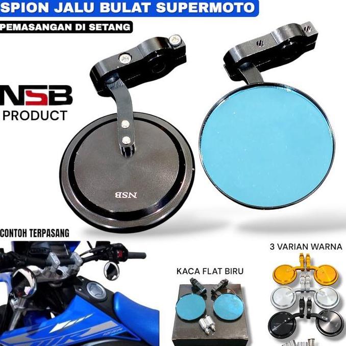 28pojok_tore - spion jalu jepit stang pnp supermoto crf wr155 motocross klx dtracker trail supermoto