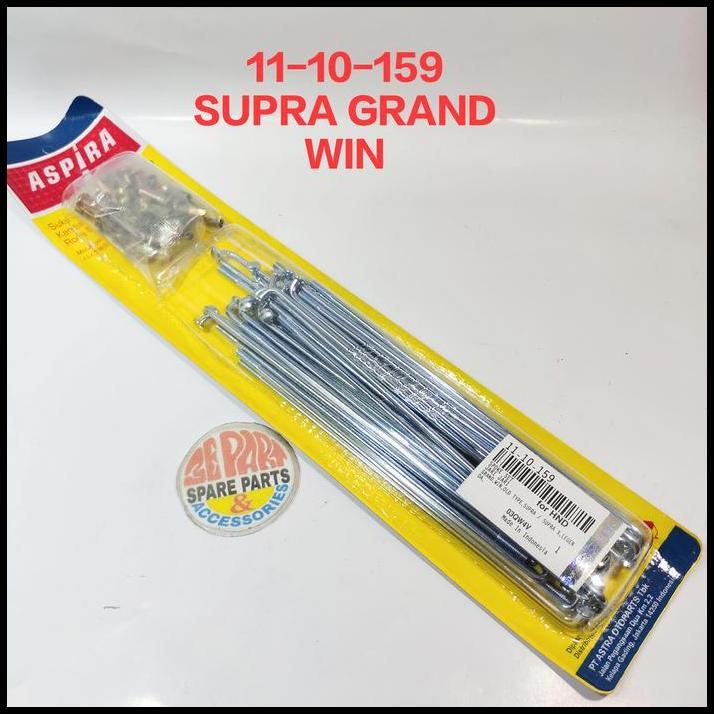 TERLARIS JARI RUJI 159 DEPAN GRAND LEGENDA SUPRA TROMOL WIN C70 