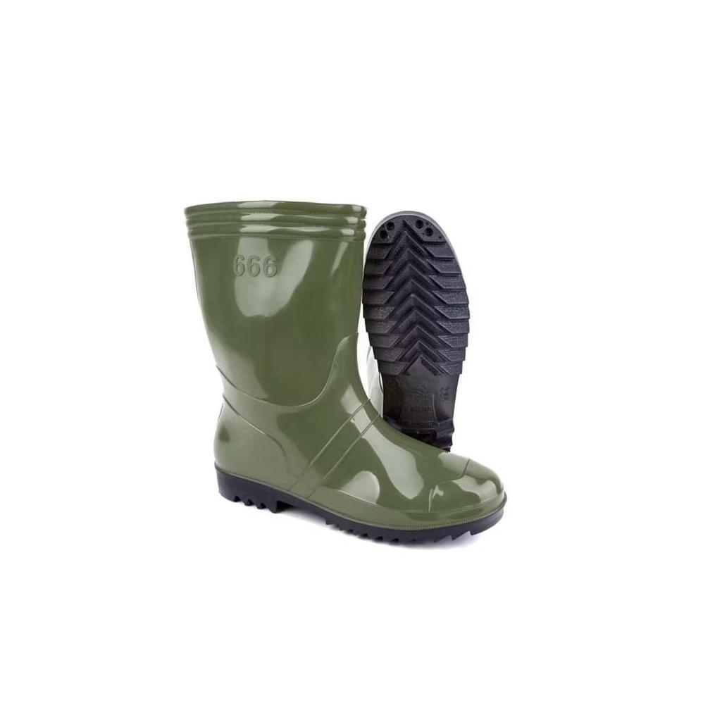 NEW promo SEPATU AP BOOT PRIA WANITA KARET PENDEK SEPATU BOOTS BERKEBUN ANTI SELIP BAHAN PVC