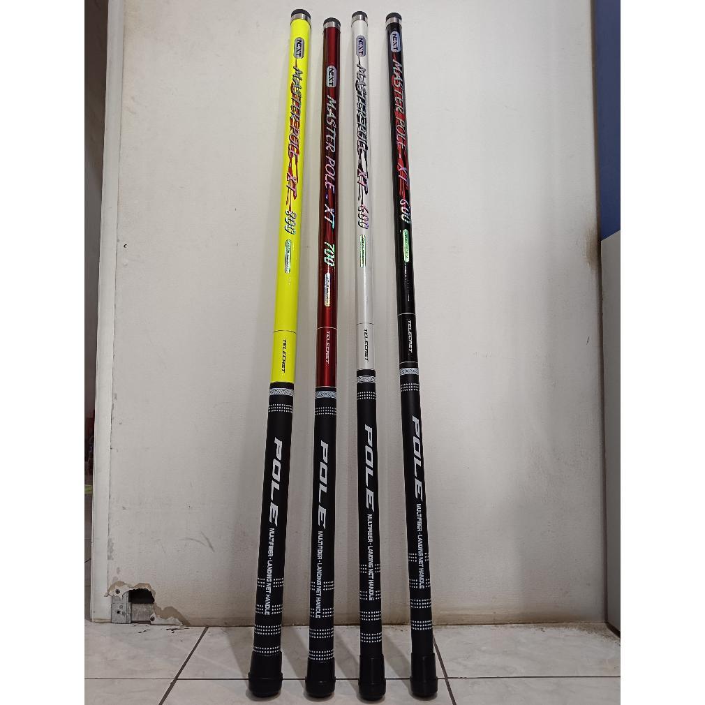 Tegek Utecate Puyu Pole | Stik Gabus Kaku Ring Tip Fiber Solid | Joran Next Master Pole Mancing Dudu