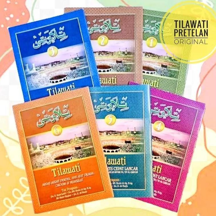 Kitab Tilawati Pretelan Jilid 1- 6