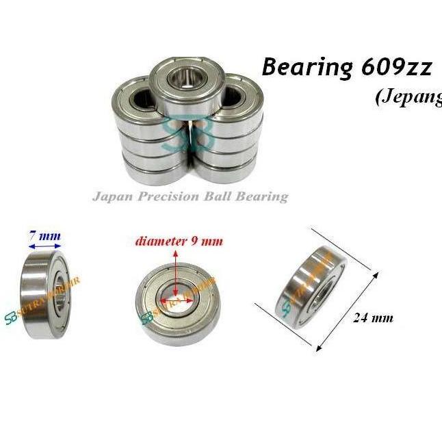 bearing 609z ezo Jepang Ball Bearing 609zz Bearing Industri 609z Japan ezo bearing