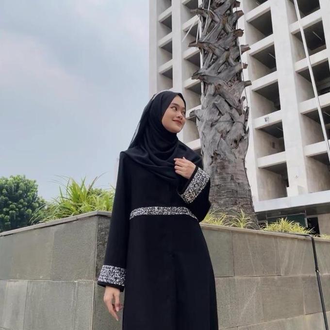 DF290 - NAJM boutique -Abaya Jannah Premium -Abaya -wanita -muslimah -outfit premium Pesta Dewasa Ko