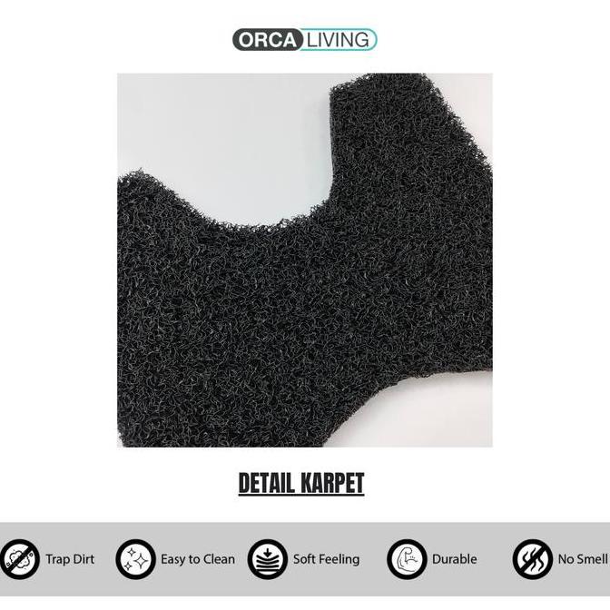 DS326 - Karpet Mie Motor Honda GENIO (2018-2022) / Karpet Pijakan Alas Kaki Motor Honda GENIO (2018-