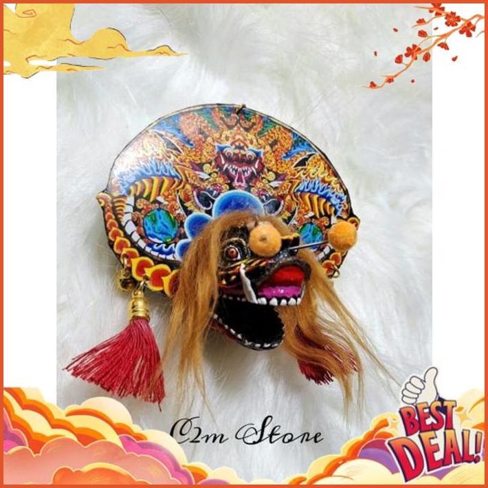 TOP TODAY Barongan / Reog Devil Merah Full Accesoris Merah Telon