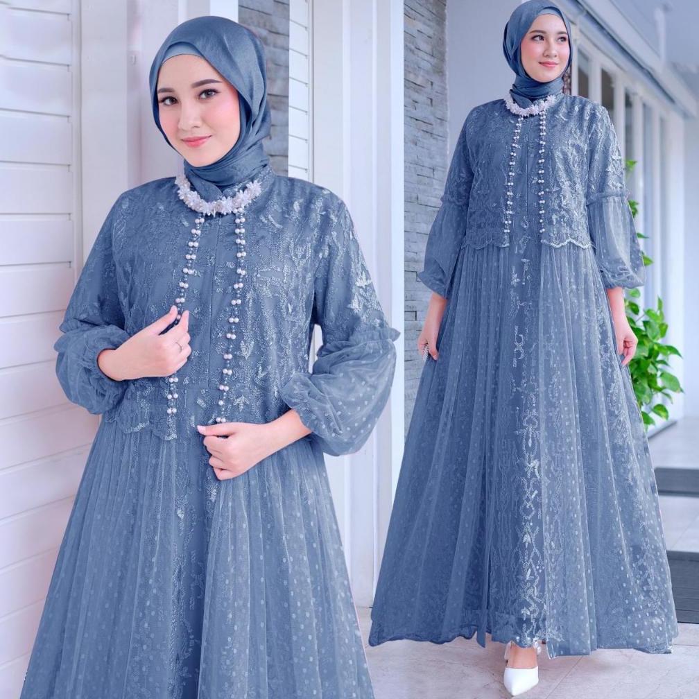 DISKON MAXI EFIKA (M-XXL) GAMIS LEBARAN GAMIS MURAH GAMIS PESTA GAMIS KONDANGAN GAMIS BUSUI DRESS WA