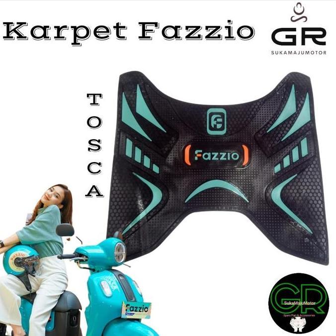 DS327 - Karpet Fazio pijakan kaki motor fazio khusus motor fazio