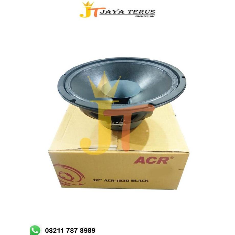 promo Speaker FullRange 12 inch / ACR 1230 BLACK 12" ( 100/200 watt, 8 ohm )