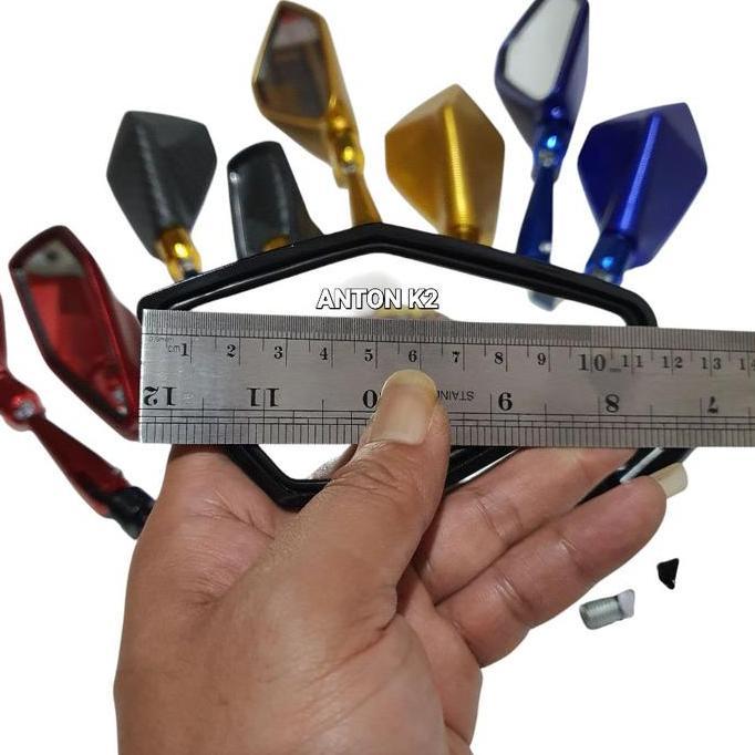 DR136 - KACA SPION AKSESORIS VARIASI MOTOR SATRIA FU-SHOGUN 110-SHOGUN 125 NR