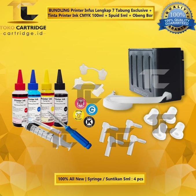 Paket Printer Infus Lengkap, Complete Infus Pack