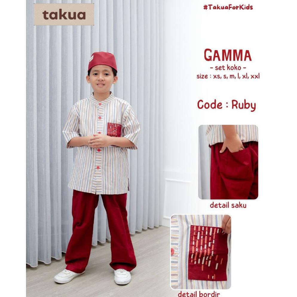 Terlaris Setelan Koko Anak Gamma By Takua