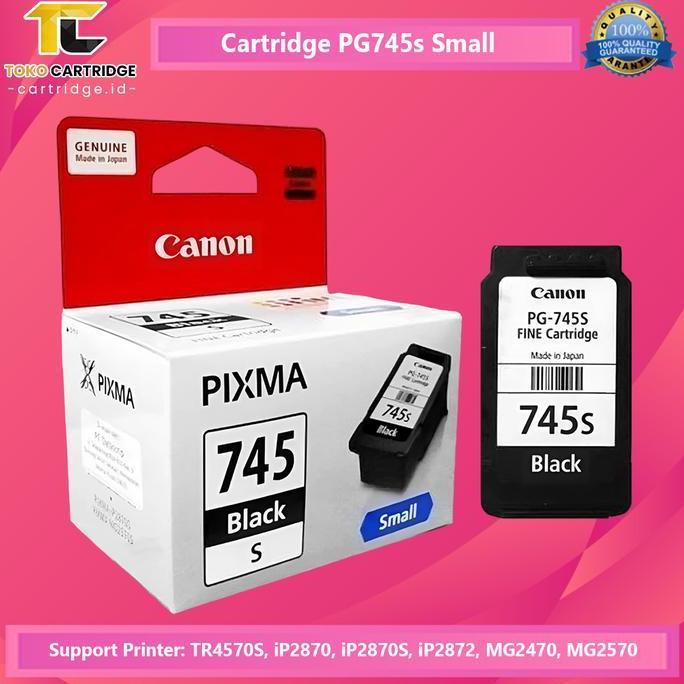 Cartridge Original Canon Small PG-745s PG745s 745 Black