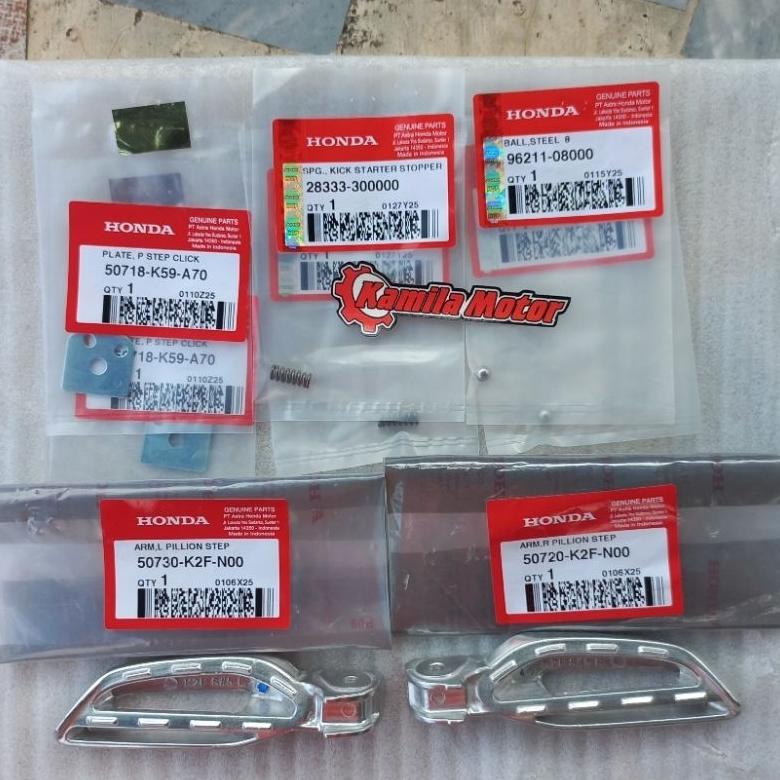 Footstep New Scoopy K2F 2021 ~ 2025 Original