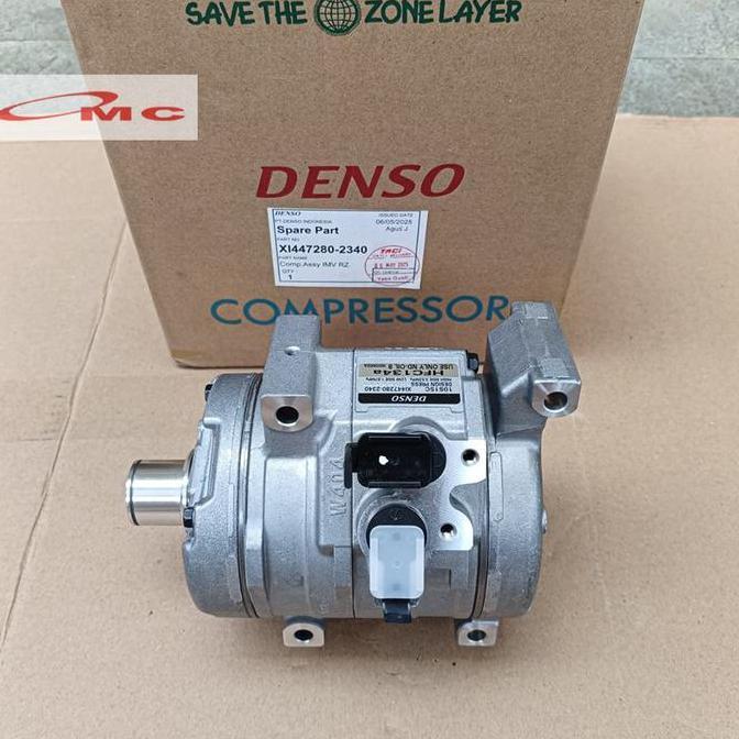 ------] Compressor Kompresor AC Innova Fortuner Bensin Double Blower Original Denso 447280-2340 Komp