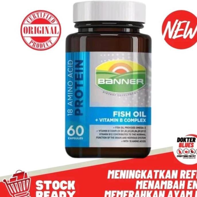 VITAMIN AYAM BANNER BLUE AYAM FISH OIL VITAMIN B KOMPLEK AYAM THAILAND