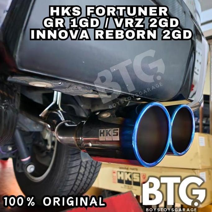 Knalpot HKS Fortuner GR VRZ TRD HKS LegaMax Innova Reborn Plug n Play