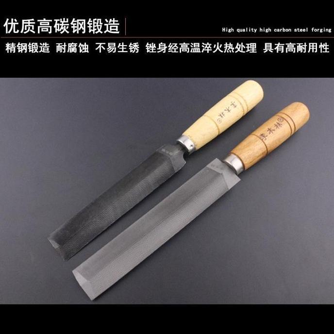 Homemid- Kikir Besi Flat Model Datar Kasar Kikir Plat Besar