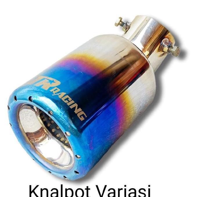 Knalpot Mobi Variasi  Muffler Cutter inlet 2,5 inchi innova Hilux Racing Full Stainless Bulat Varias
