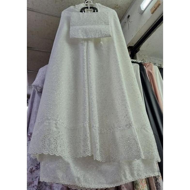 Sale Mukena Katun Paris Jumbo Mukena Dewasa Premium Bordir Adem