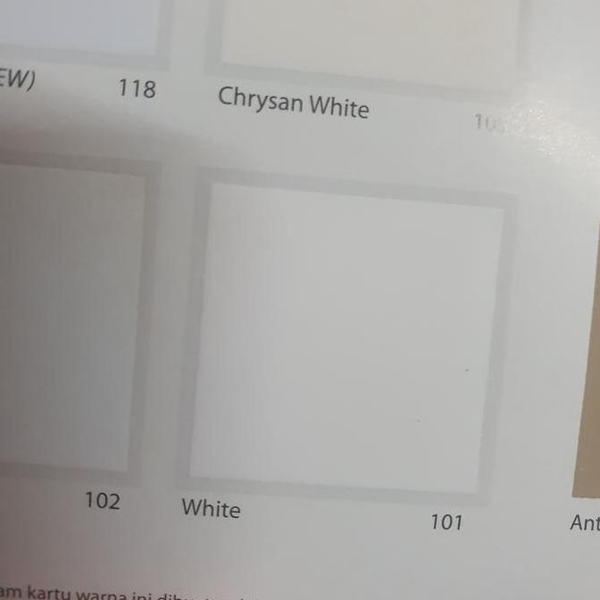 Lansungkirim- Cat Tembok Interior Mowilex Cendana 101 Putih 5Kg