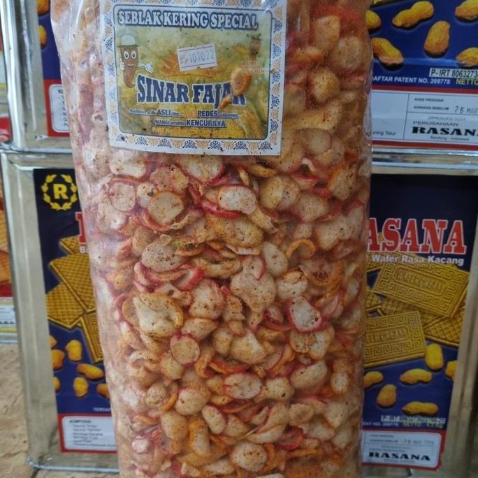 Krupuk Seblak Kencur 1 bal