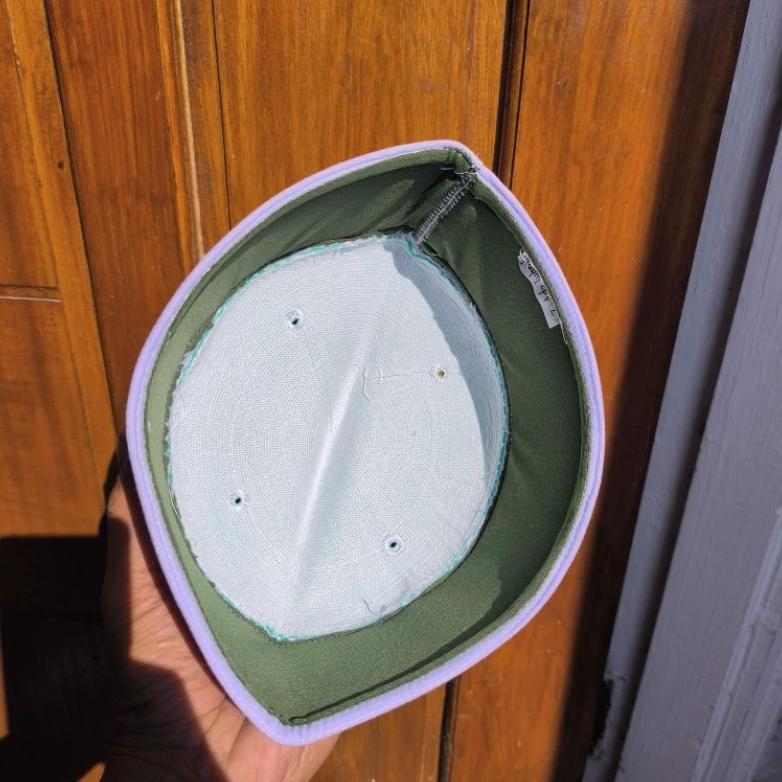 Promo Terbaru [Ready Nomor1- 12 Jumbo Tinggi 7 Cm ] Peci Malaysia Songkok Putih Abdul Kareem Putih S