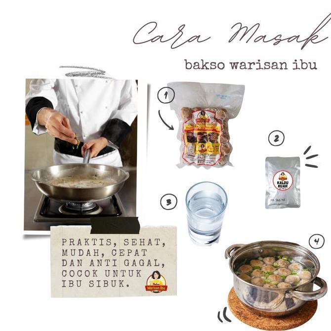 Bigwood- Bakso Warisan Ibu Daging Ikan Tenggiri Isi 20 Buah